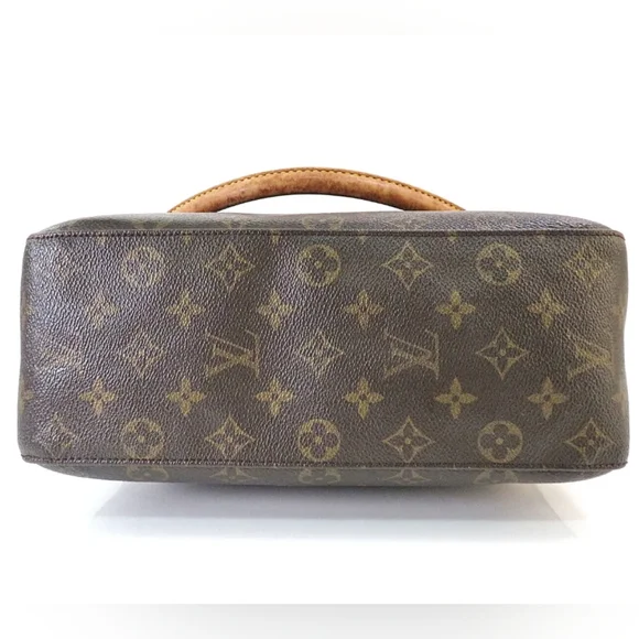 Authentic LOUIS VUITTON Looping GM Monogram Shoulder Tote Bag Purse - Picture 6 of 16